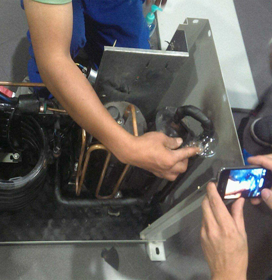 苏尼特左维修空调制冷效果差